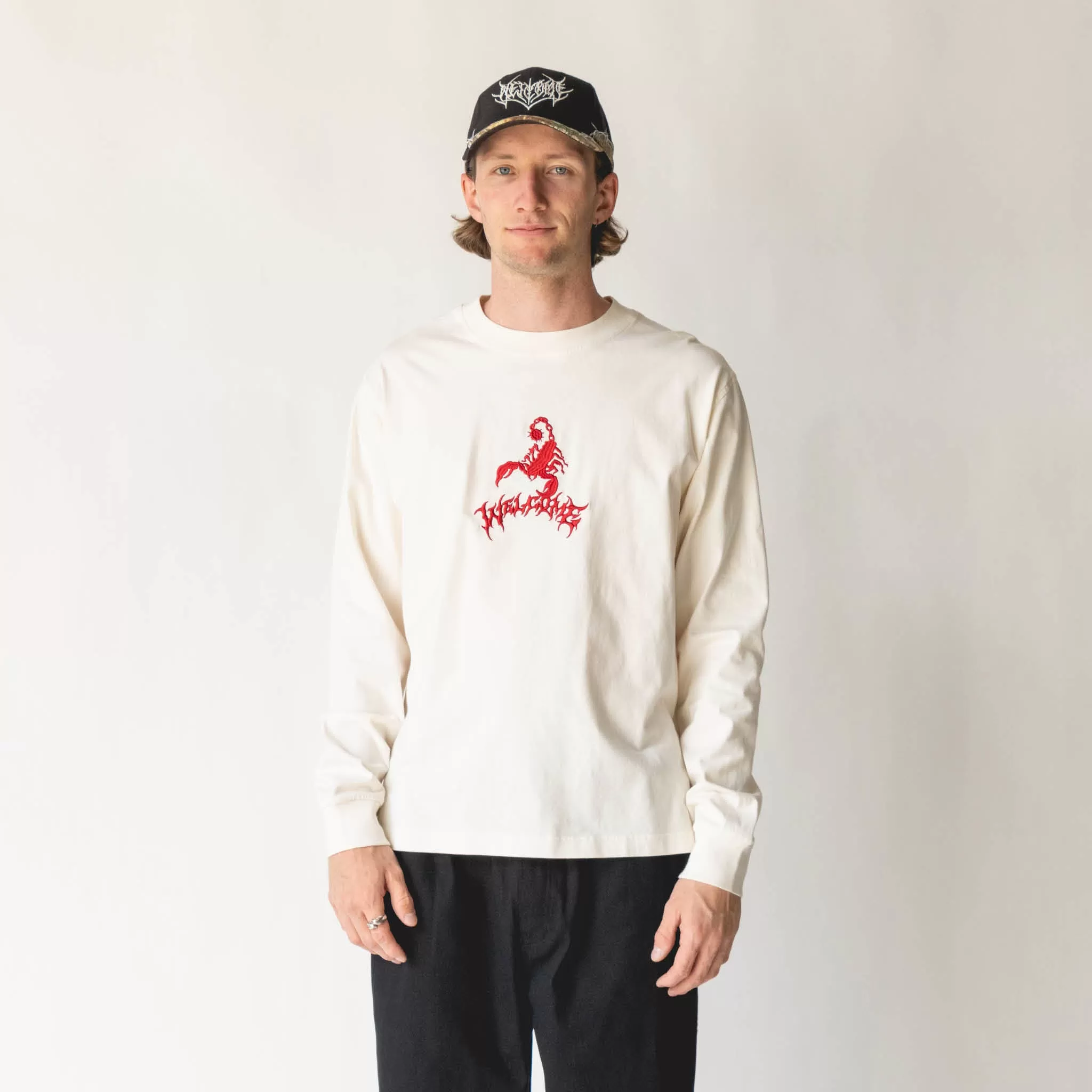 Stinger L/S Garment-Dyed Knit - Bone