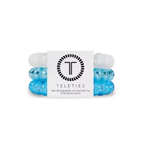 Teleties Hair Tie - Large Band Pack of 3 - Bora Bora