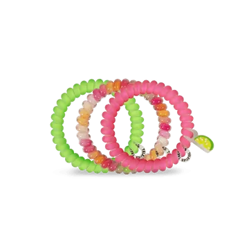 Teleties Hair Tie - Small Band Pack of 3 - Fiesta