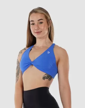 Twisted-Front Sports Bra