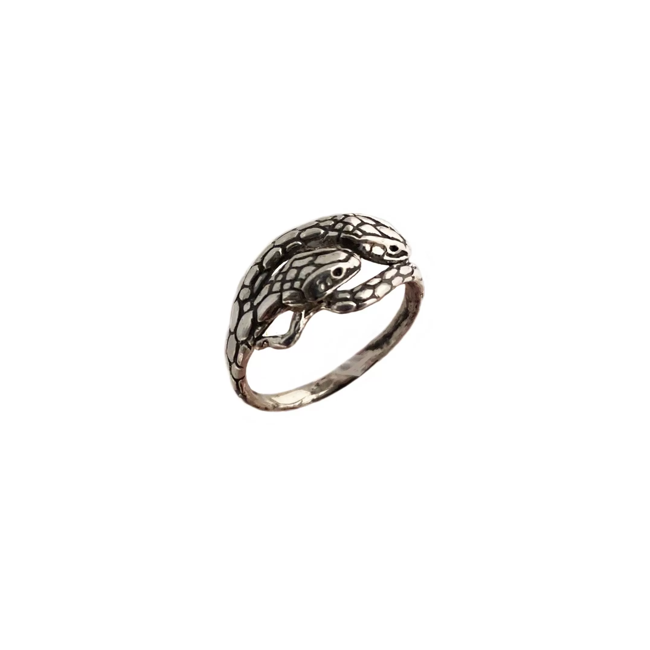 Two Headed Snake Ring