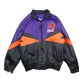 Vintage Phoenix Suns Leather Jacket - M