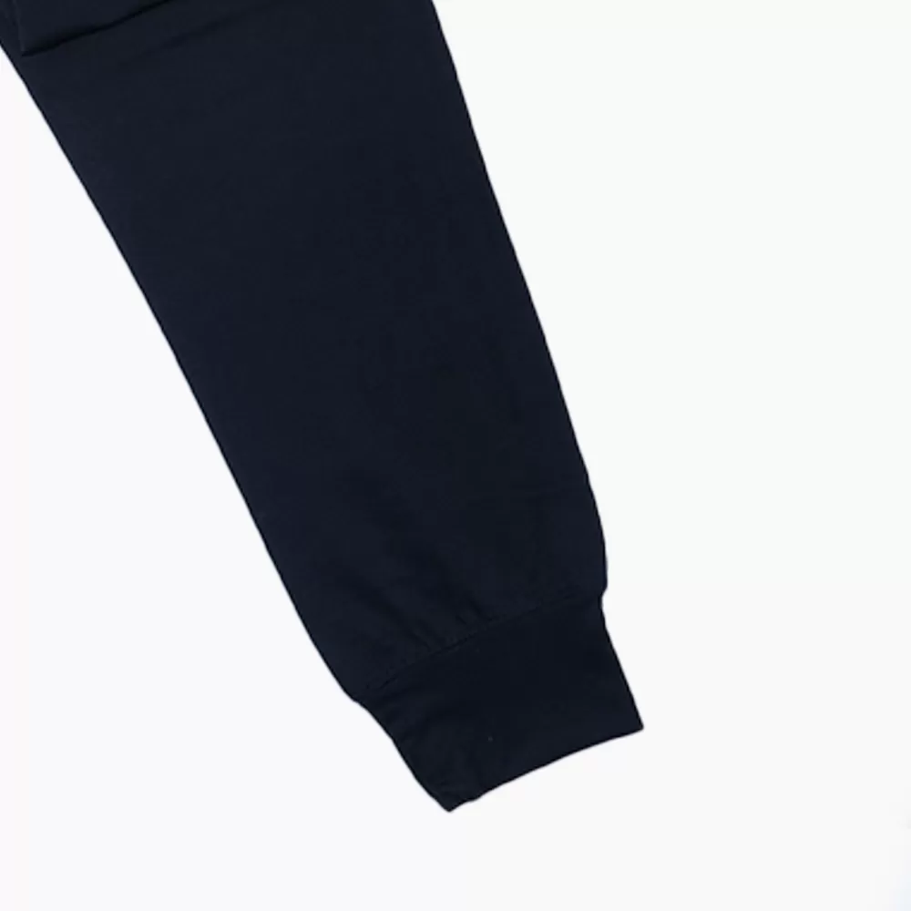 Women Basic Knitted Black Jogger Pants