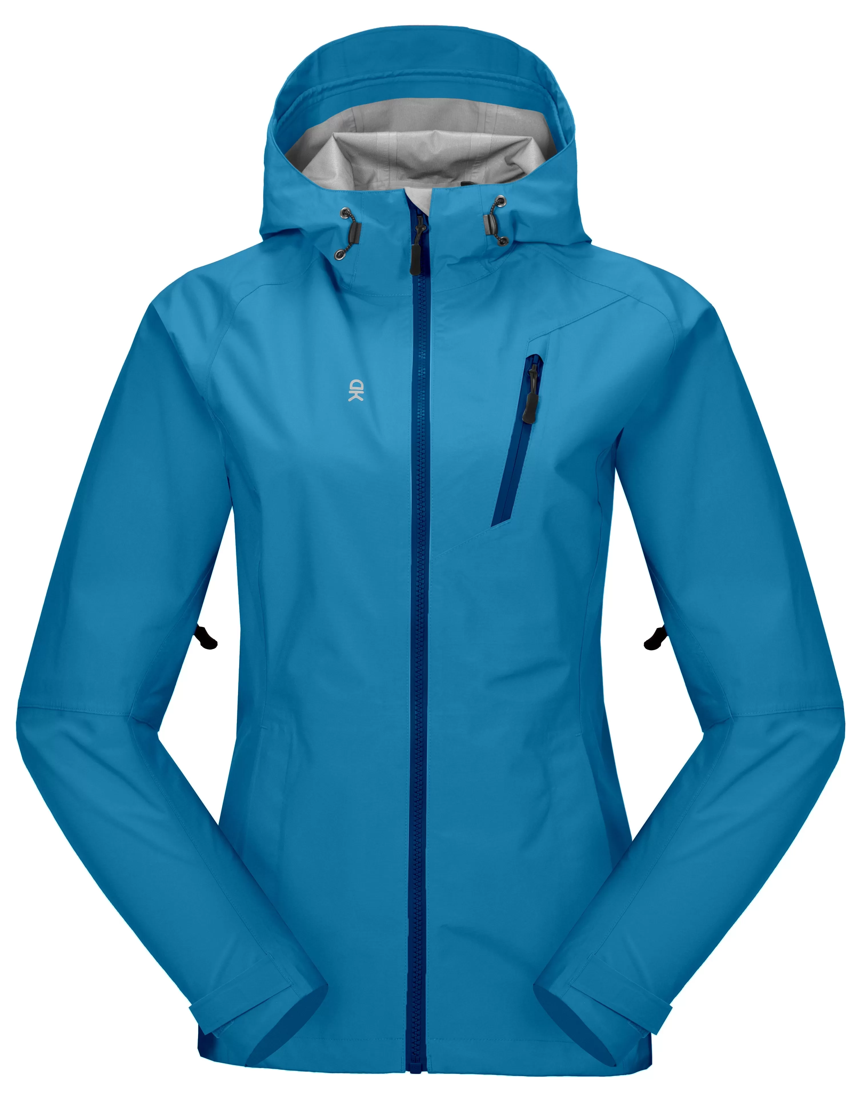 Women's Lightweight Waterproof Hiking Rain Jacket